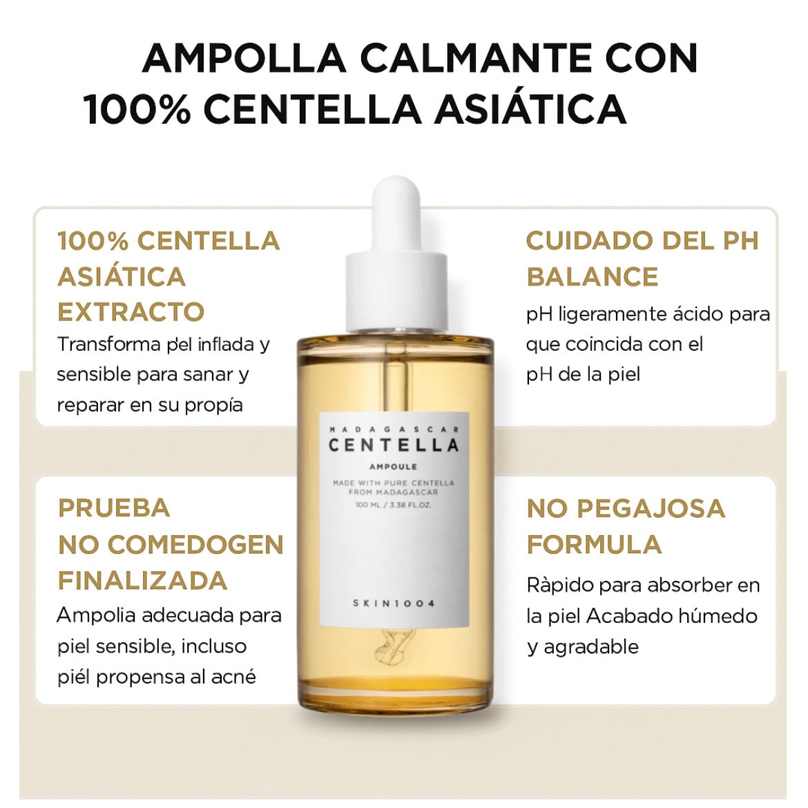 SKIN1004 Madagascar Centella Ampoule 55ml – Serum Calmante Facial