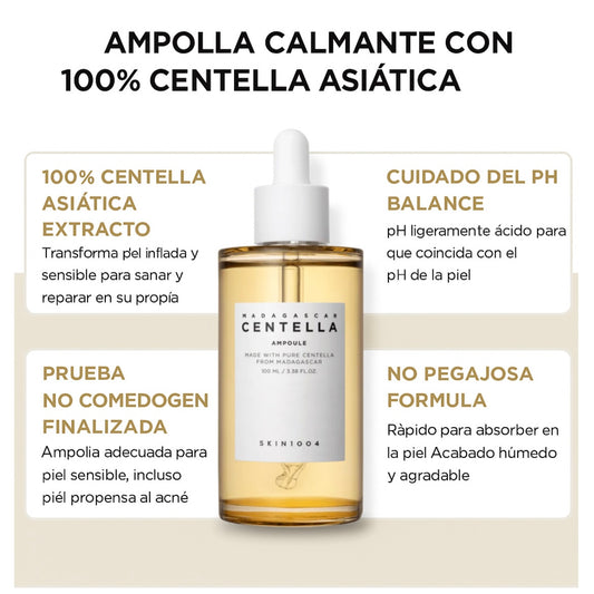 SKIN1004 Madagascar Centella Ampoule 100 ml – Serum Calmante Facial