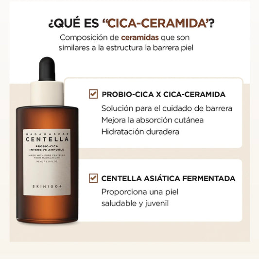 SKIN1004 Madagascar Centella Probio-Cica Intensive Ampoule  95 Ml – Serum nutritivo y reparador