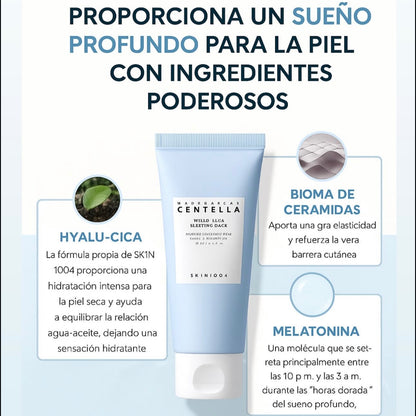 SKIN1004 Centella Hyalu-Cica Sleeping Pack 30ml – Mascarilla nocturna
