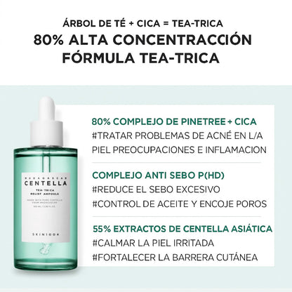 SKIN1004 Centella TEA-TRICA Ampoule 30 Ml - Serum acné