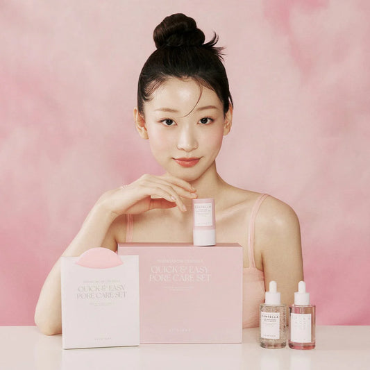 SKIN1004 Set Quick & Easy Pore Care + Serum Poremizing + Serum Brithtening  (4 piezas)