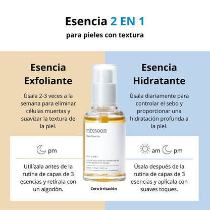 MIXSOON Bean Essence Serum Exfoliante (30 ml)