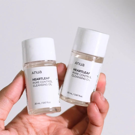 ANUA Heartleaf Pore Control Cleansing Oil – 20ml | Aceite limpiador facial (Mini talla)