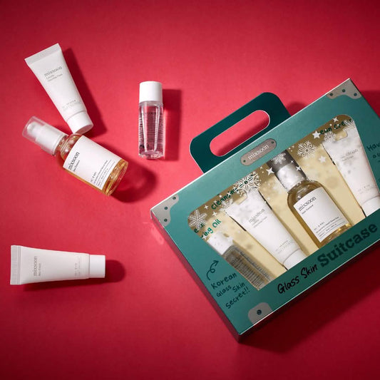 MIXSOON Glass Skin Suitcase –  Set completo de 4 pasos