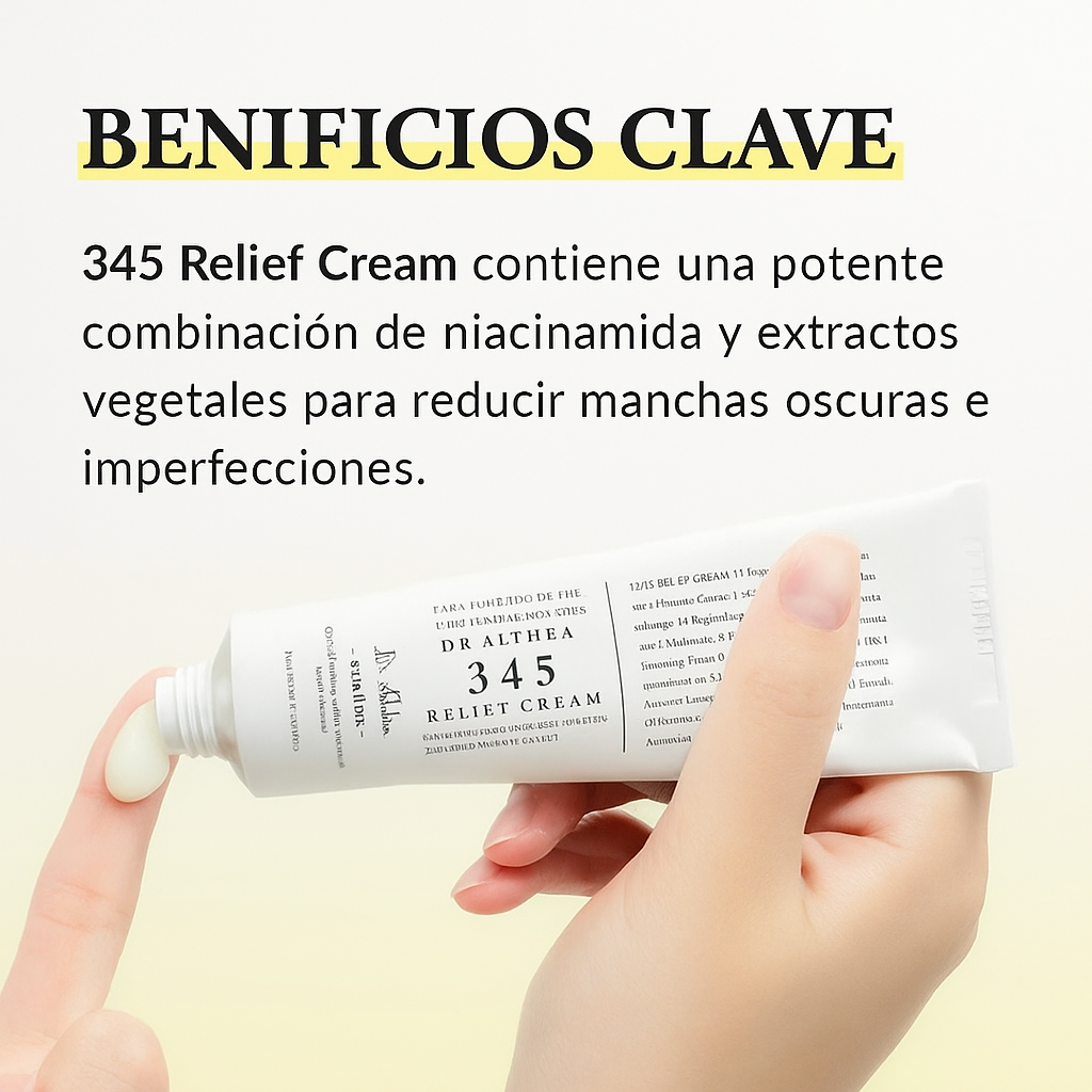 DR. ALTHEA 345 Relief – Crema hidratante e imperfecciones 50ml